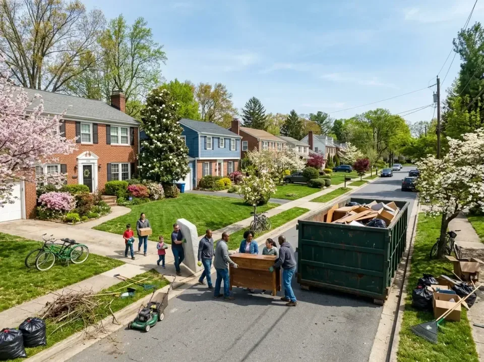 spring-cleaning-community-neig-008 — Dumpster & Porta Potty Rental Coverage Across Texas, Dumpster & Porta Potty Rental in T…